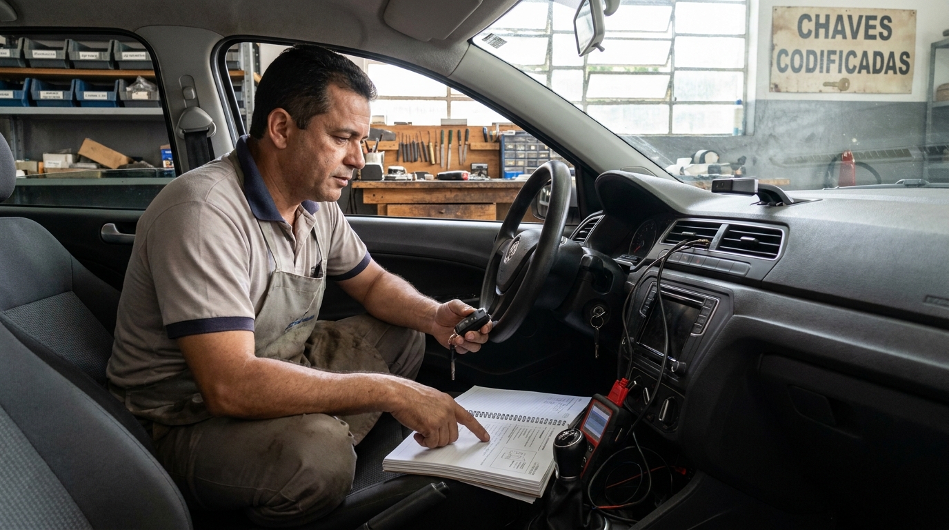 Chave Codificada profissional no Alto das Grevíleas, Maringá‑PR