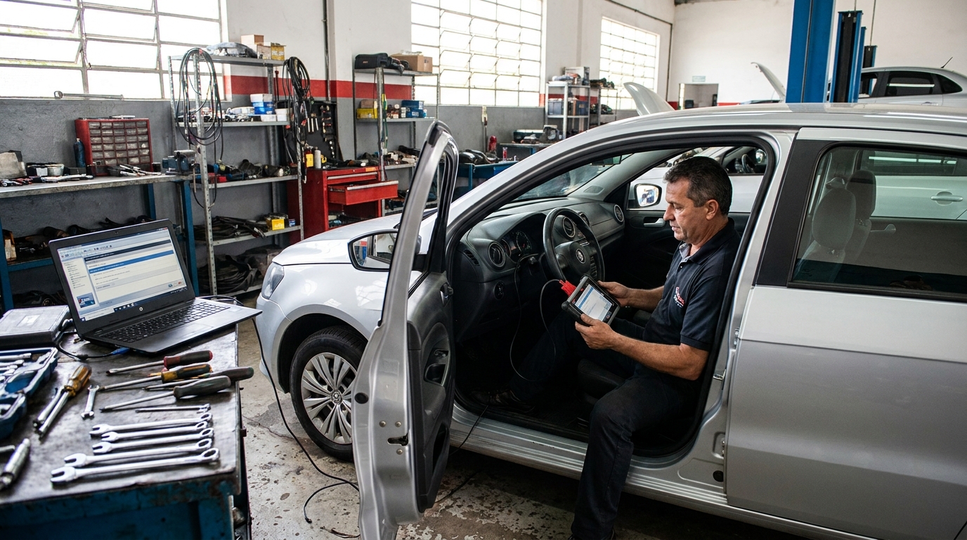 Reset de Airbag 24 horas na Cidade Jardim, Maringá‑PR