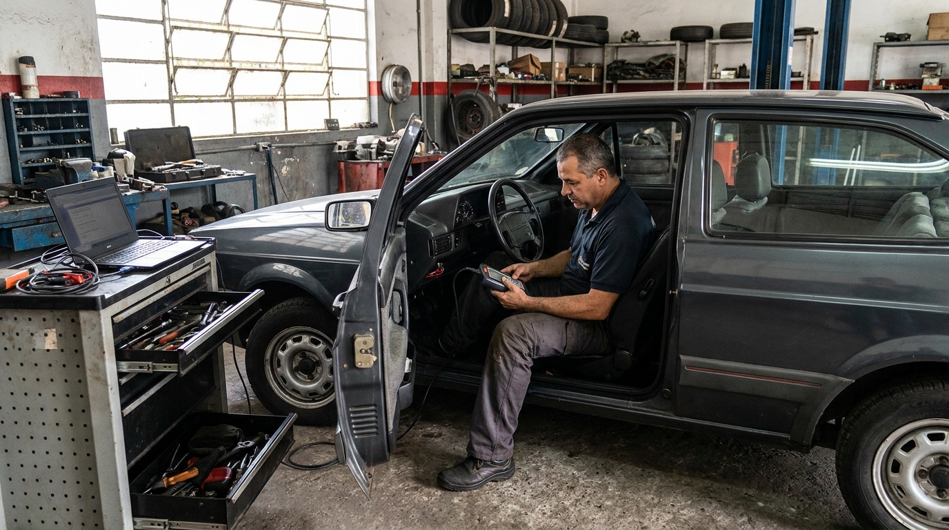Serviço de Reset de Airbag na Cidade Jardim, Maringá‑PR