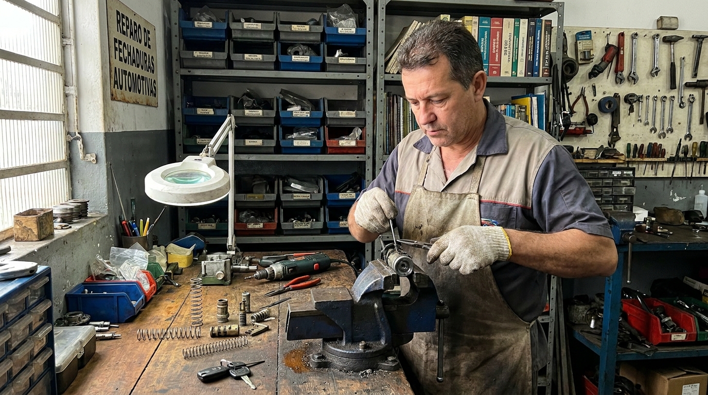 Troca de Segredo do Miolo da Porta 24 horas na Cidade Jardim, Maringá‑PR