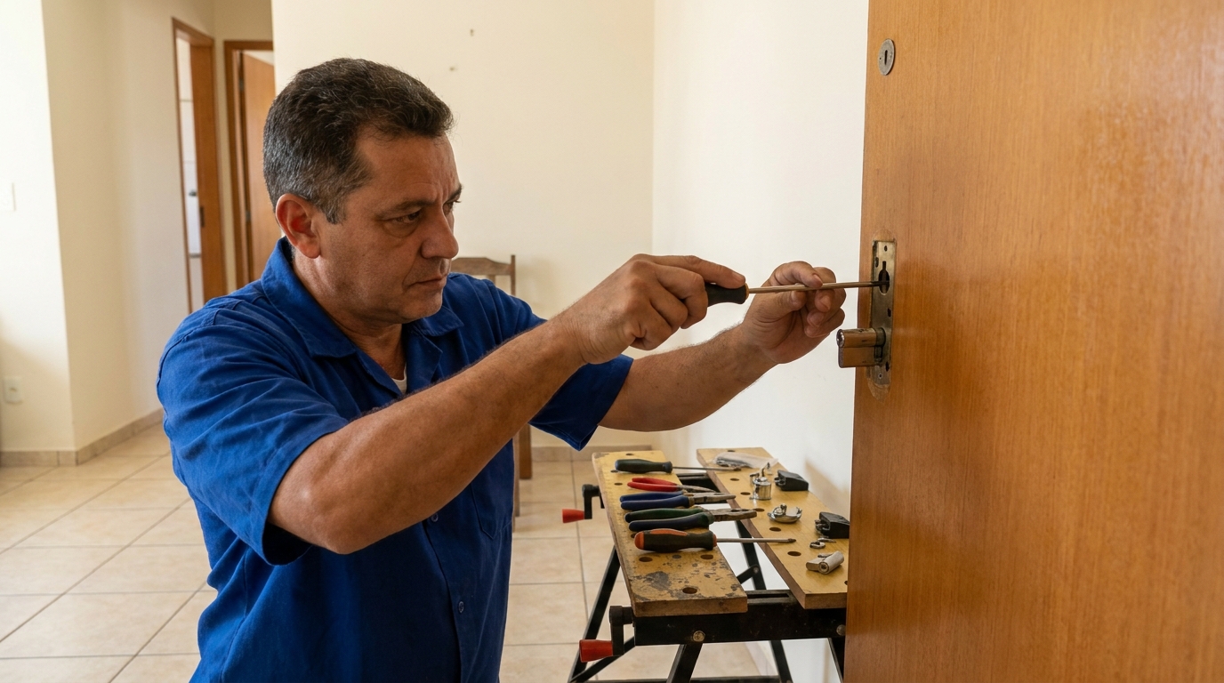 Troca de Segredo Residencial 24 horas no Jardim Bertioga, Maringá‑PR